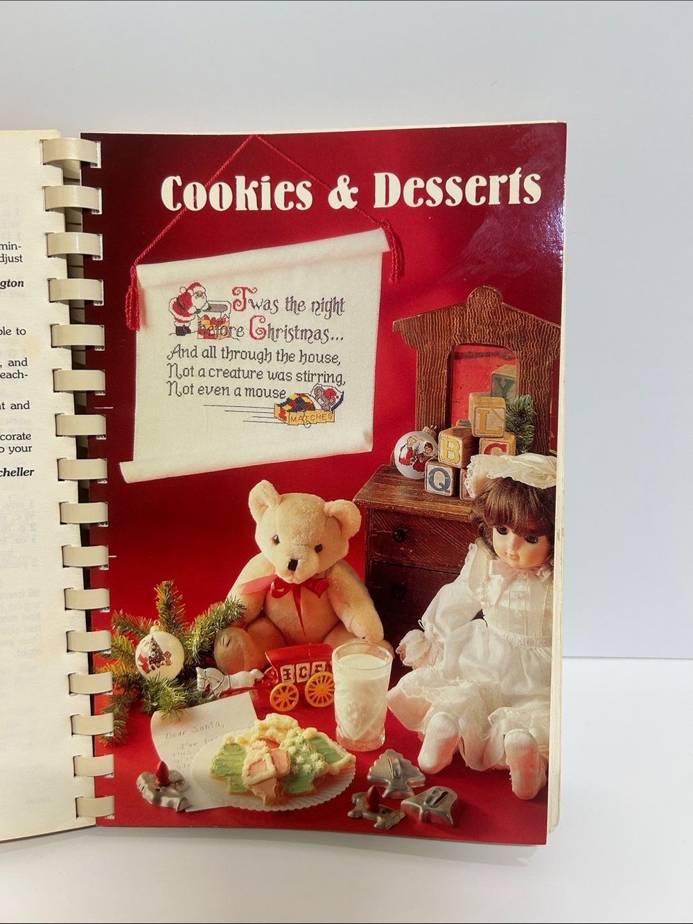 VTG Mary Maxim Holiday Cookbook Craft Patterns Included 1993 Spiral Bound - Picture 5 of 8